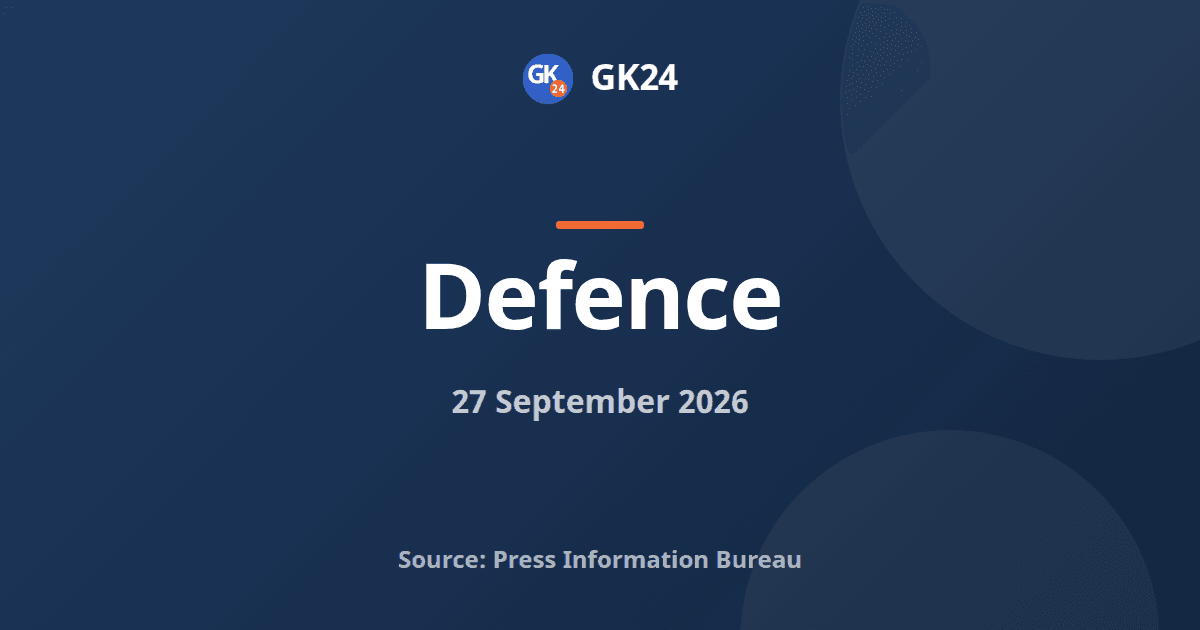 Defence Exports Reach Rs 38,424 Crore, Says Rajnath Singh — GK24 title card