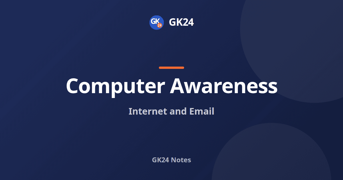 Internet and Email: Protocols, Ports and Terms — GK24 title card