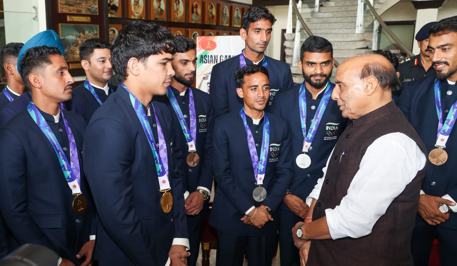 एशियाई खेल 2026: सेनाओं के खिलाड़ियों ने जीते 27 पदक