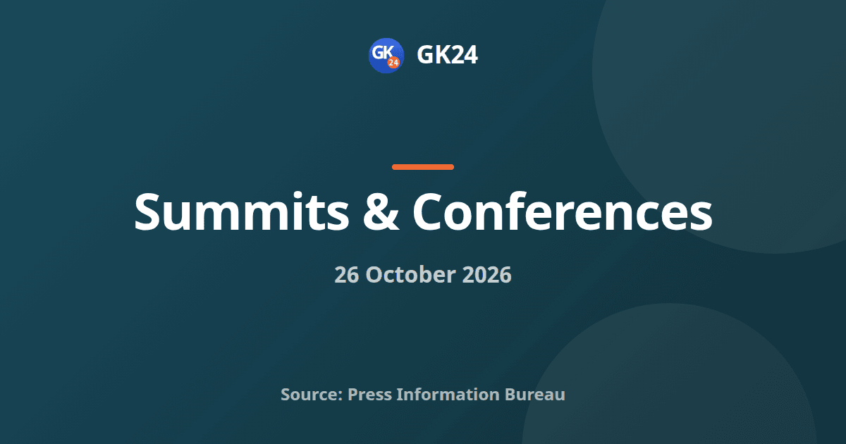 12th BRICS Parliamentary Forum Under India's Chairship — GK24 title card