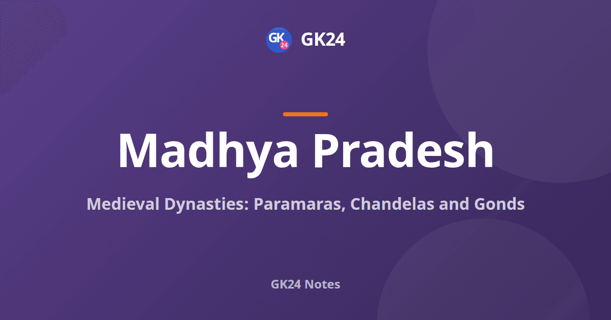 Medieval MP: Paramaras, Chandelas and Gond Kingdoms — GK24 title card