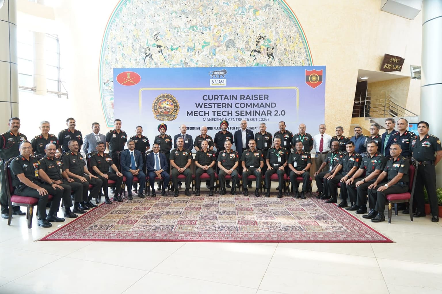 Army Seminar MTS 2.0 Themed CHAKRA: Curtain Raiser Held