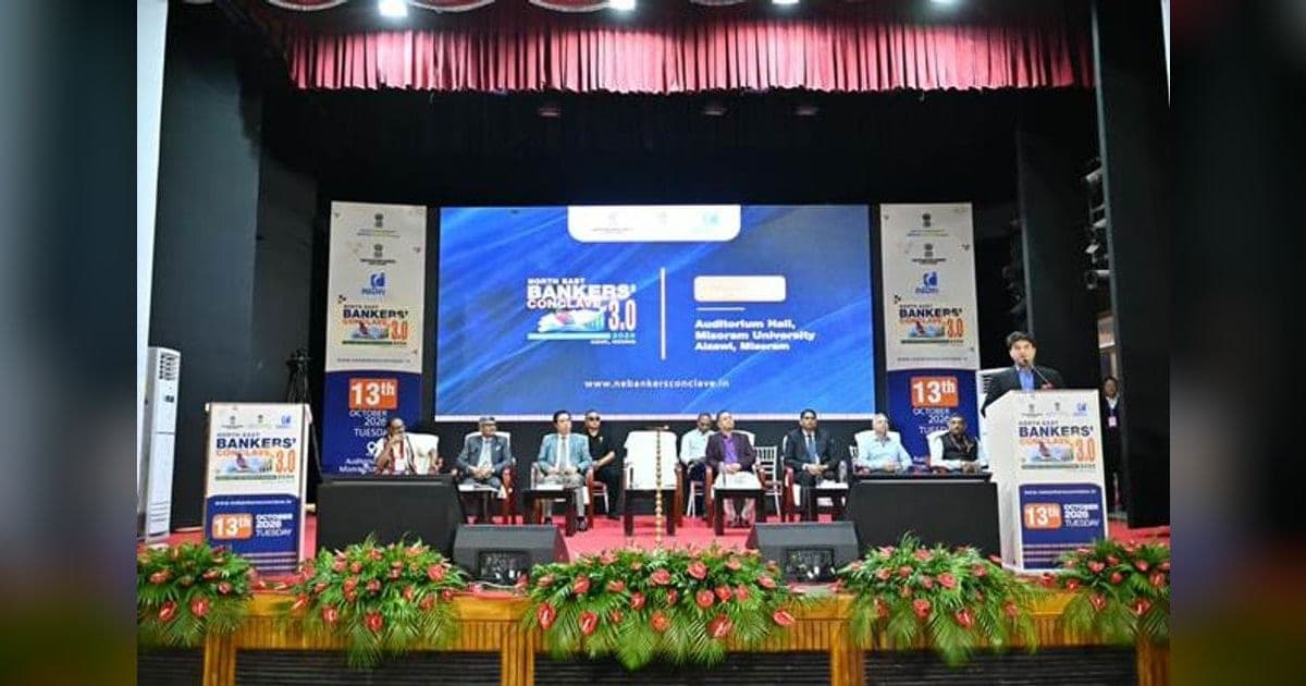 North East Bankers' Conclave 3.0 Opens in Aizawl, Mizoram