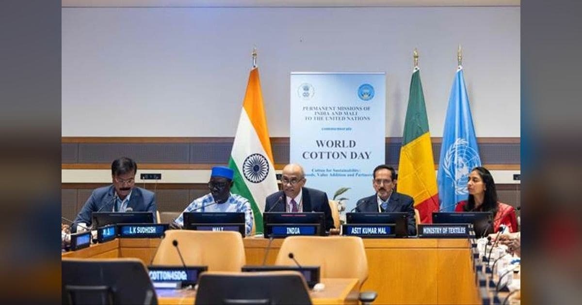 World Cotton Day Marked by India and Mali at UN Headquarters