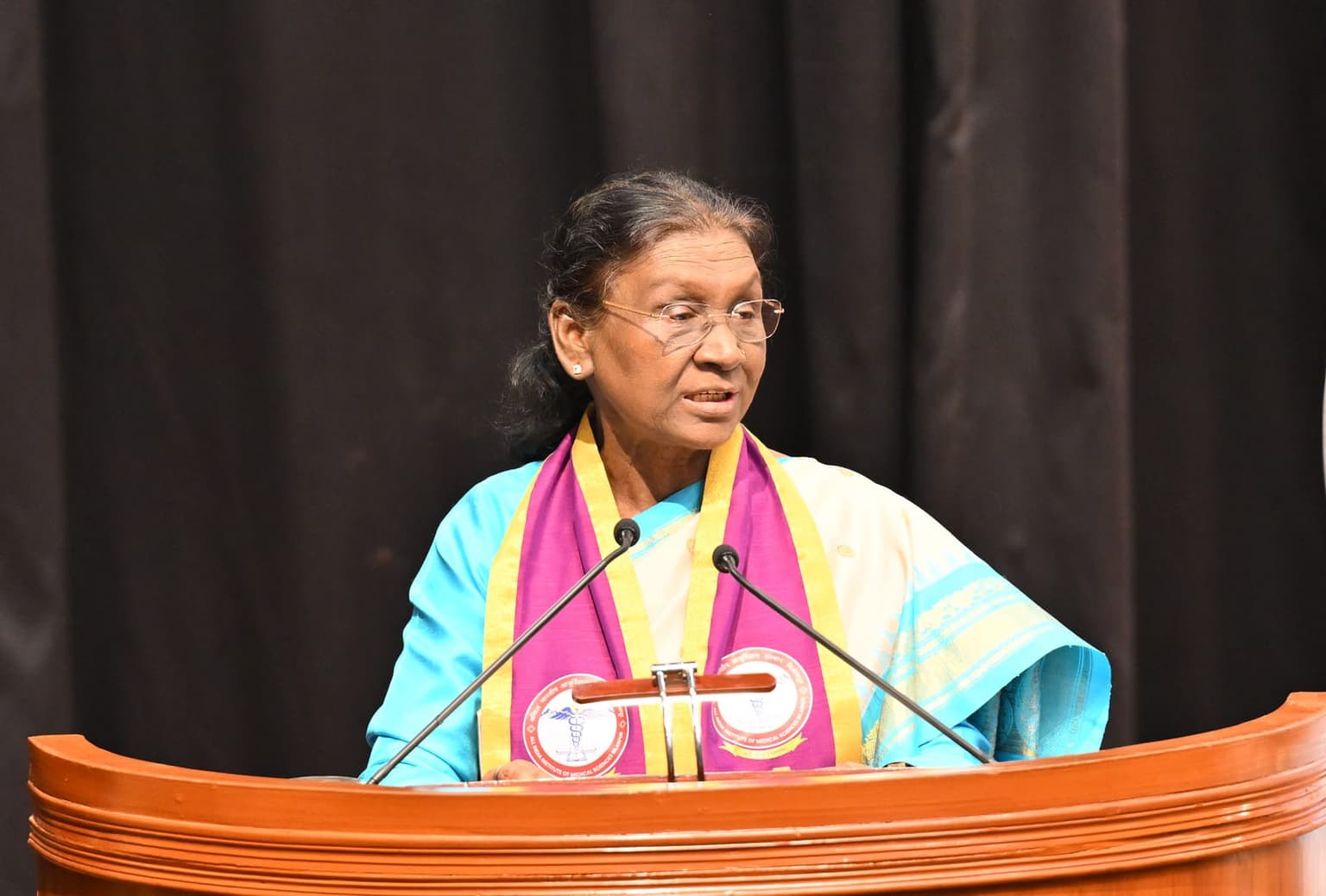 President Murmu Attends First Convocation of AIIMS Bilaspur