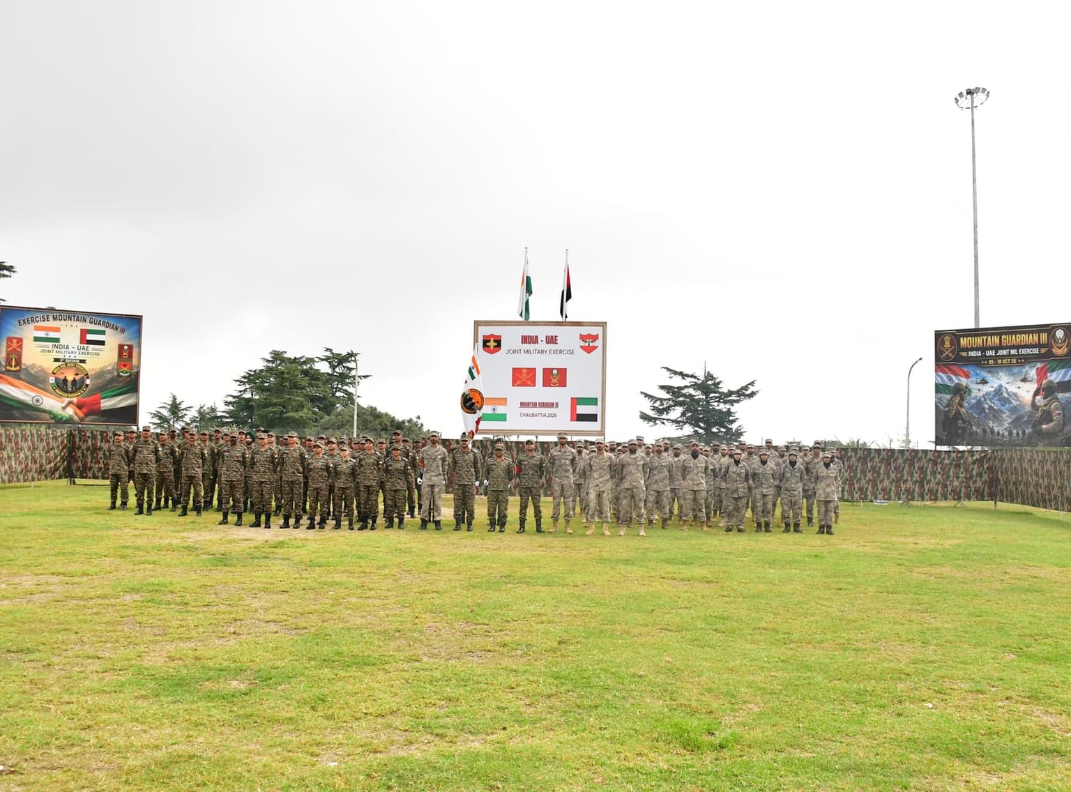 Exercise Mountain Guardian 2026 Begins at Chaubatia, Uttarakhand
