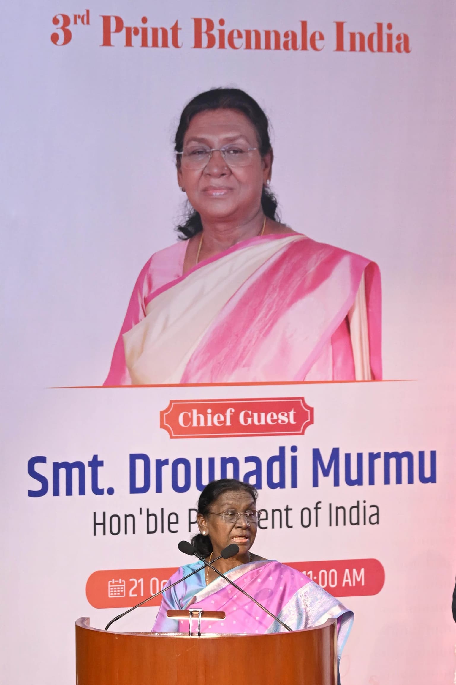 President Murmu Presents Lalit Kala Akademi Awards in New Delhi