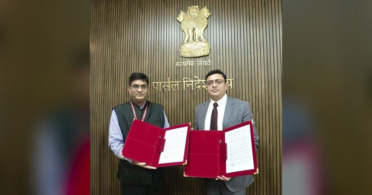 डाक विभाग और ब्लू डार्ट के बीच पार्सल सेवा समझौता