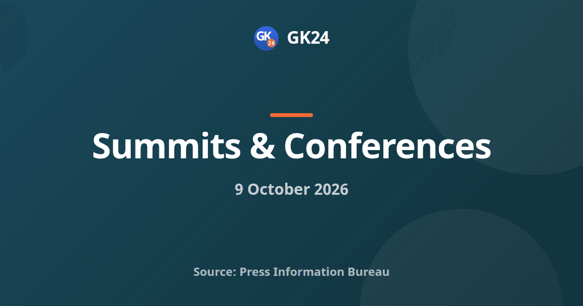 PM Chairs National Summit on Women and Child Development — GK24 title card