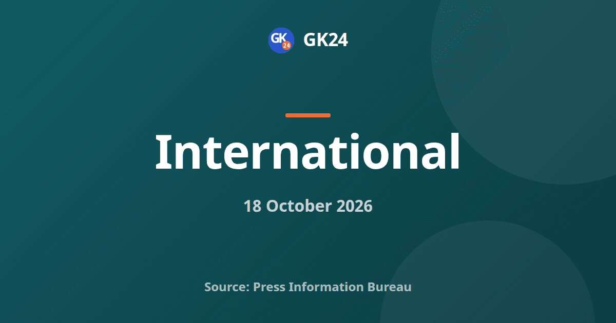 Rajnath Singh to Lead India at 25th SCO CHG Meeting — GK24 title card