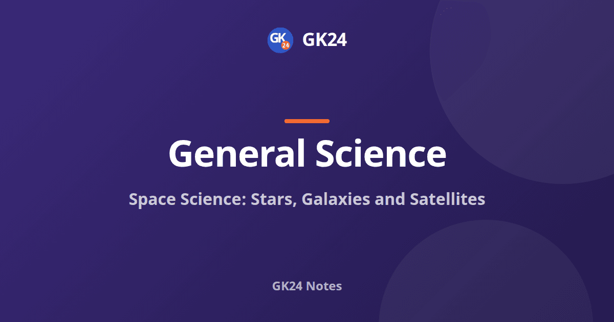 Space Science: Stars, Galaxies and Satellites Notes — GK24 title card