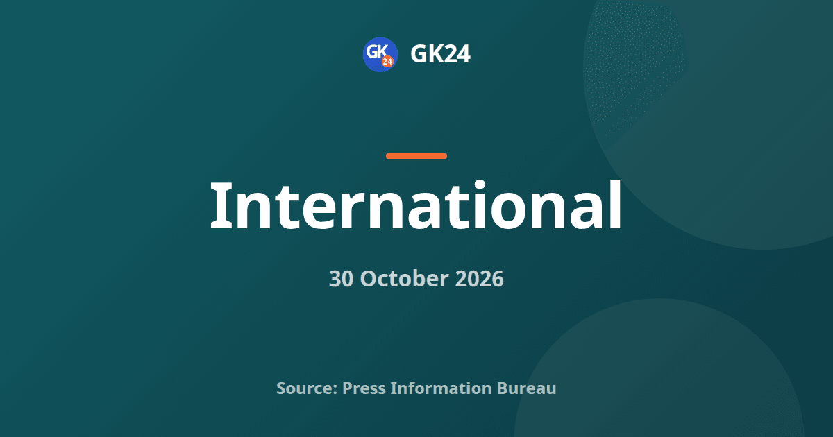 19th India-BLEU Joint Economic Commission Meets in Luxembourg — GK24 title card