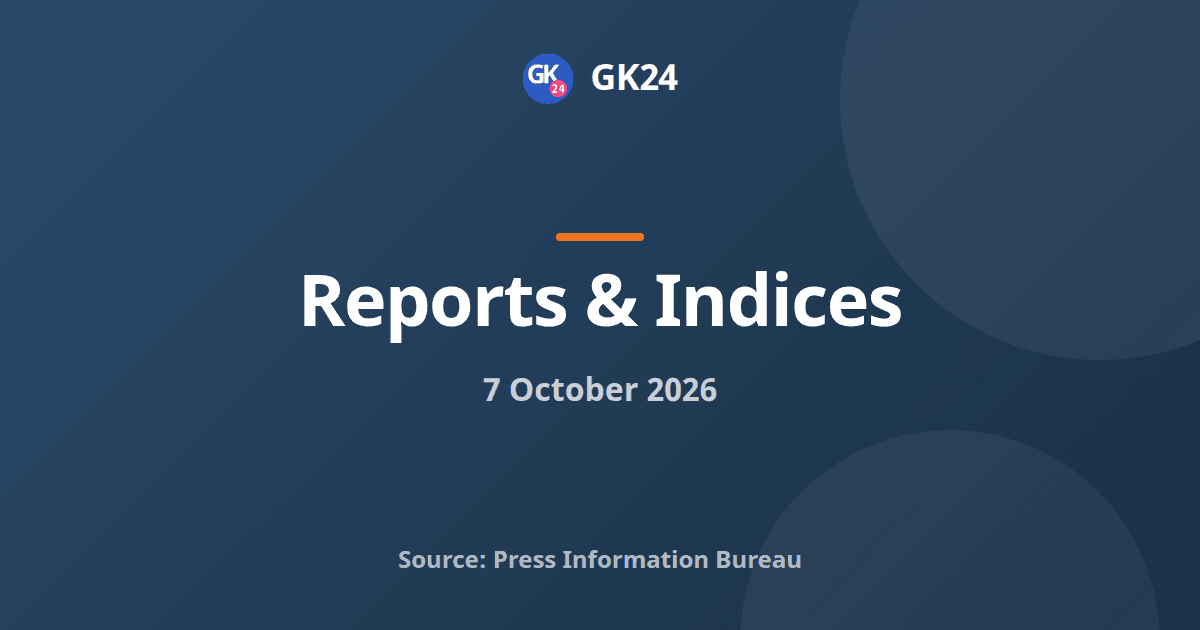 MoSPI Releases Environmental Accounts Strategy for 2026-2030 — GK24 title card