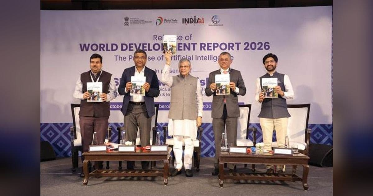 World Development Report 2026 on AI Launched in New Delhi