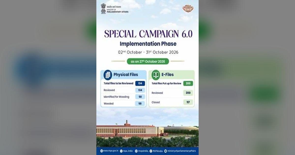 Special Campaign 6.0 Ends in Parliamentary Affairs Ministry