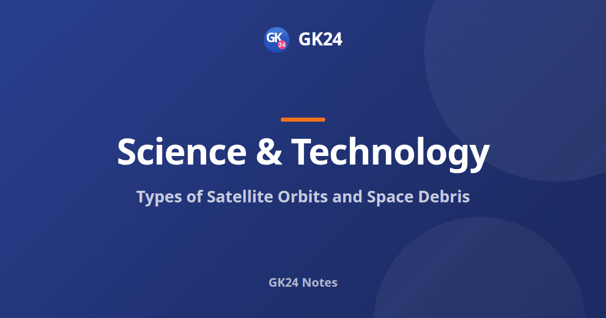 Satellite Orbits and Space Debris: LEO, GEO, SSO and Kessler — GK24 title card