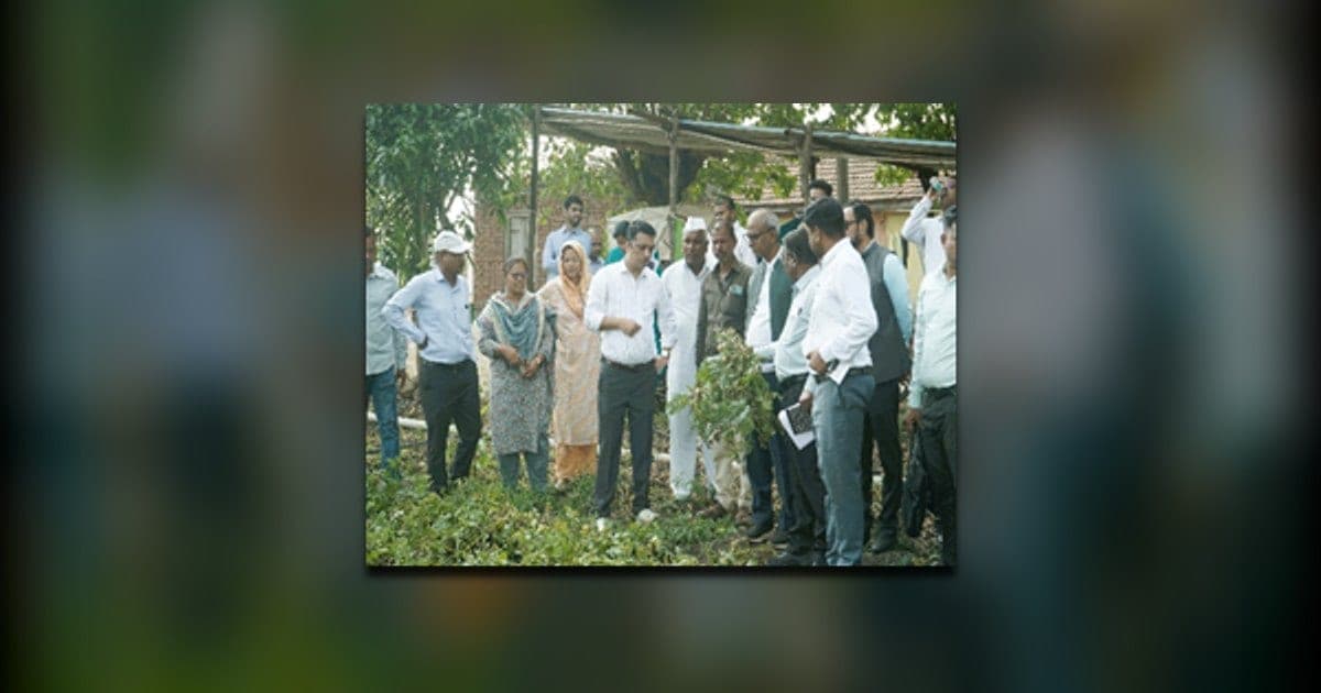 DoLR Reviews WDC-PMKSY 2.0 Watershed Works in Pune